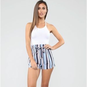 Forever on Vacation Tie Waist Shorts
